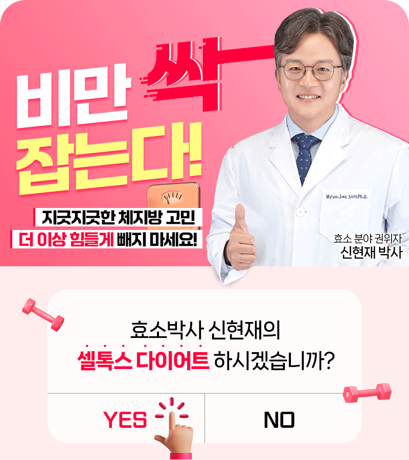 셀톡스 다이어트 예스 노 이미지